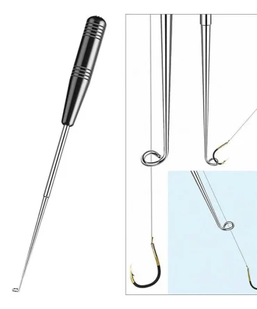 Stainless Steel Safety Extractor Fishing Hook Detacher Remover Rapid Decoupling Device For Fishing Tools Portable Fishing Tackle 2