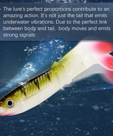 MEREDITH Cannibal Baits 80mm 100mm 125mm Artificial Soft Fishing Lures Wobblers Fishing Soft Lures Silicone Shad Worm Bass Baits 2