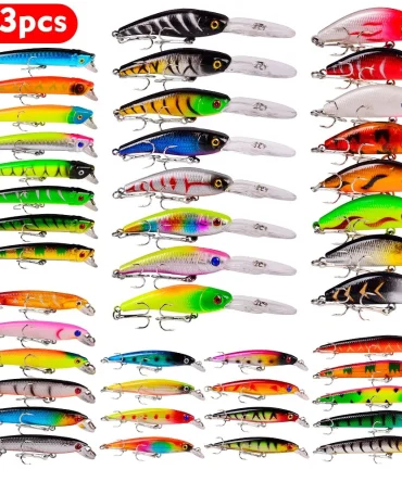 Fishing Lure Set Fishing Hard Bait Mini Minnow Floating Swing Crankbait Crazy Wobblers Artificial Bionic Crank Lures 2