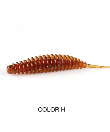 2021 Supercontinent worm bait soft bait Tanta 49mm 65mm fishing lures Pesca carp fishing bass lure Isca artificial PVA 2