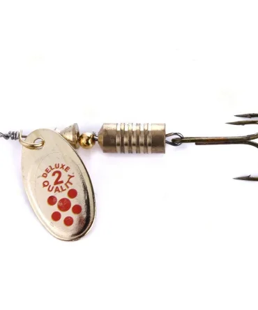 10Pcs 6.7cm 7g Spinner Spoon Metal Bait Fishing Lure Sequins Crankbait Spoon Baits for Bass Trout Perch Pike Rotating 2