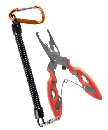 Multifunction Fishing Pliers Tools Accessories for Goods Winter Tackle Pliers Vise Knitting Flies Scissors Braid Set Fish Tongs 2