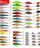 Fishing Lure Set Fishing Hard Bait Mini Minnow Floating Swing Crankbait Crazy Wobblers Artificial Bionic Crank Lures
